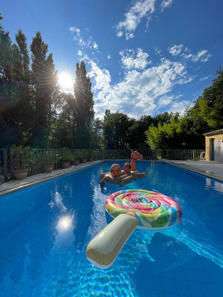 Ferienwohnung Mas Des Amarens Malaucène Exterior foto